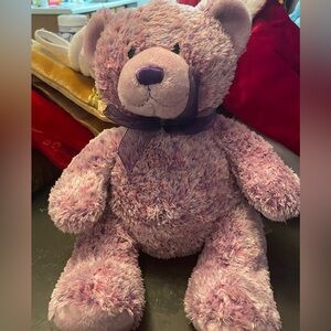 Build-A-Bear Lavender Plush Teddy